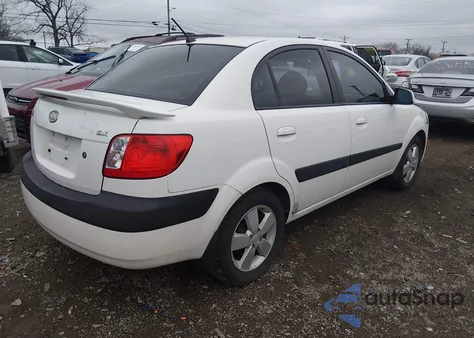 2008 Kia Rio Sx z USA, uszkodzony, nr VIN KNADE123086396713
